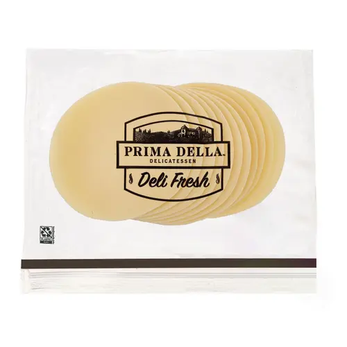Prima Della Non Smoked Provolone Cheese, Freshly Sliced (Fresh, Plastic Bag) thumbnail 2