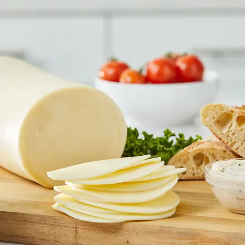 Prima Della Non Smoked Provolone Cheese, Freshly Sliced (Fresh, Plastic Bag) thumbnail 3