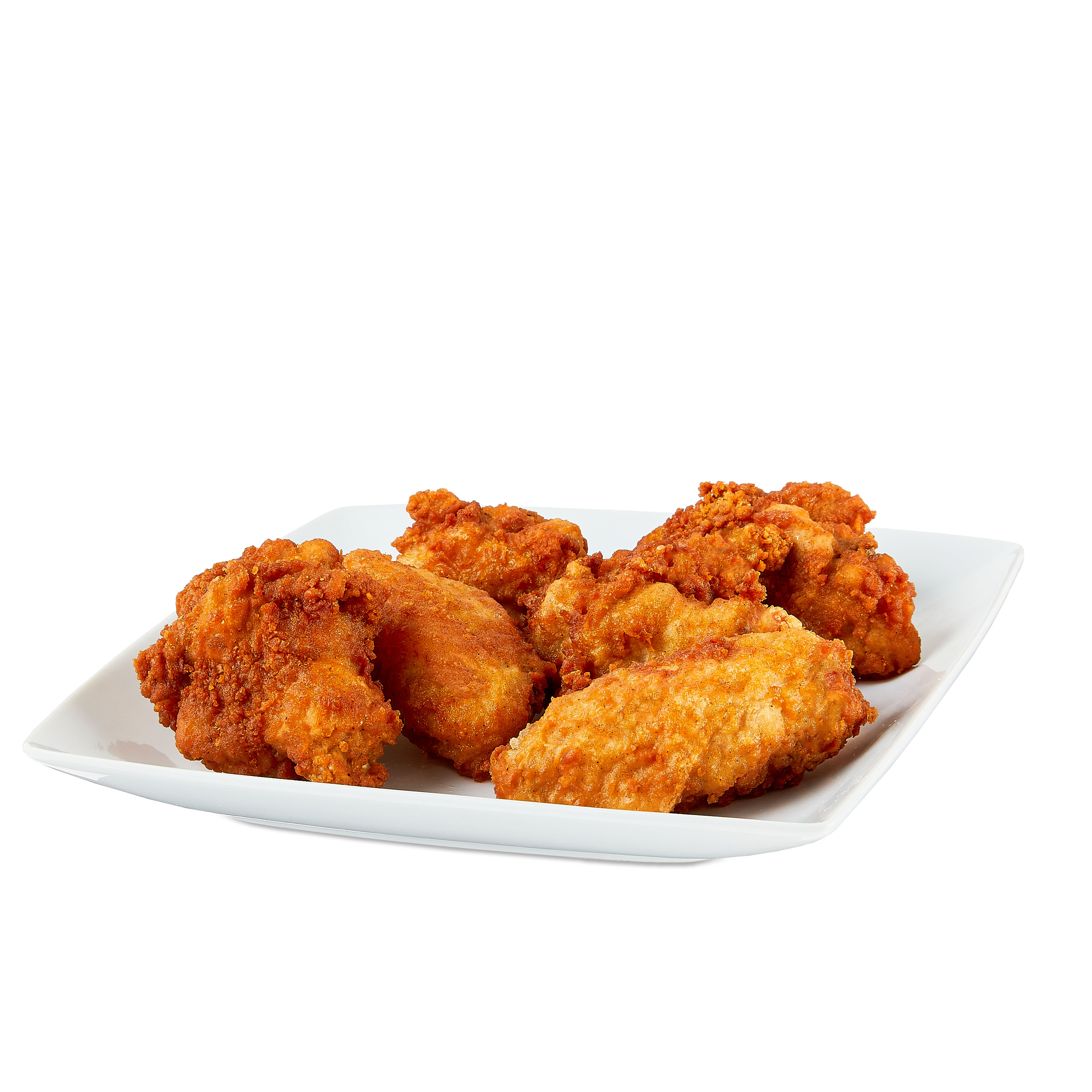 Freshness Guaranteed Fresh, Hot & Ready-to-Eat Breaded Bone-in Jumbo Chicken Wings, 6 Count
