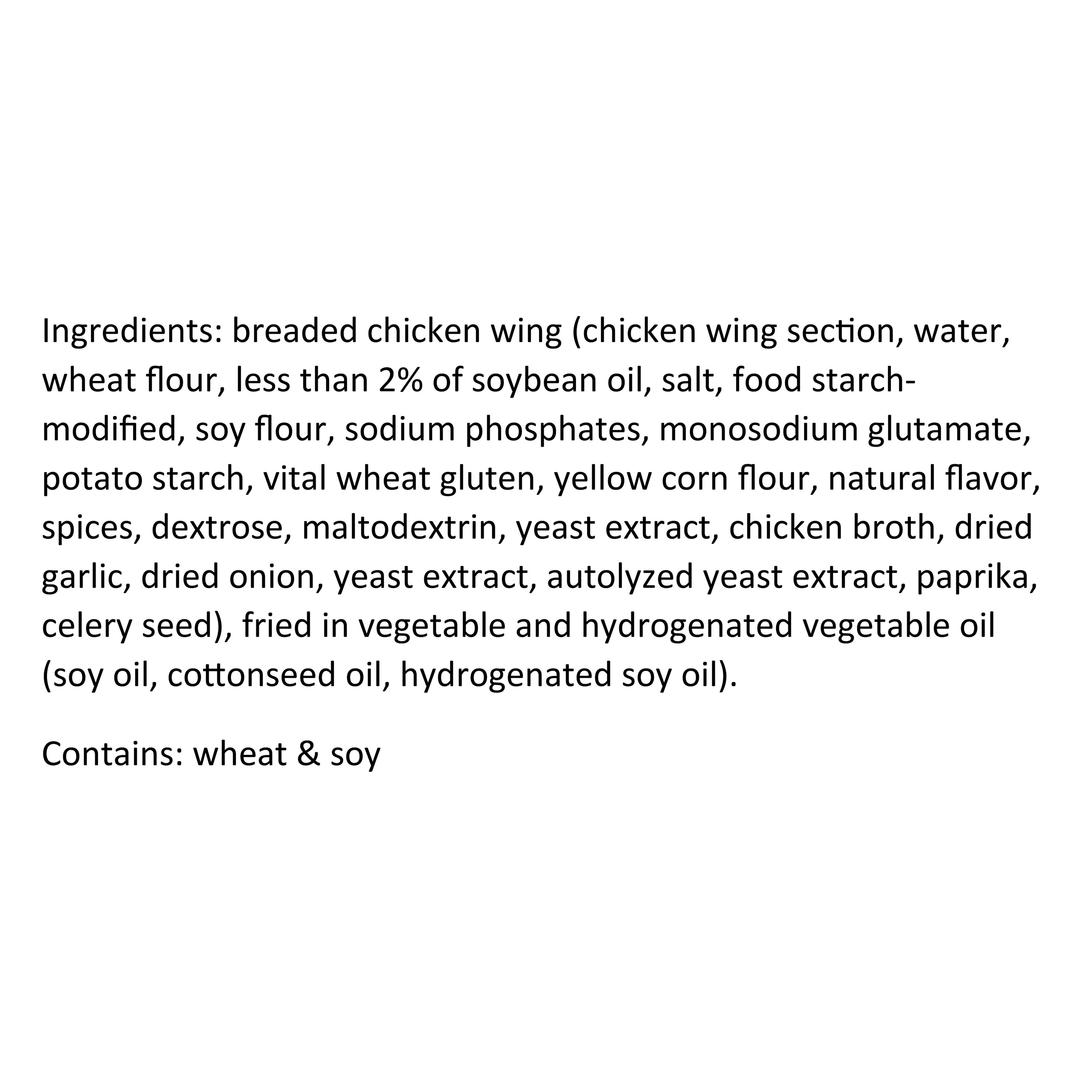 Freshness Guaranteed Fresh, Hot & Ready-to-Eat Breaded Bone-in Jumbo Chicken Wings, 6 Count thumbnail 2