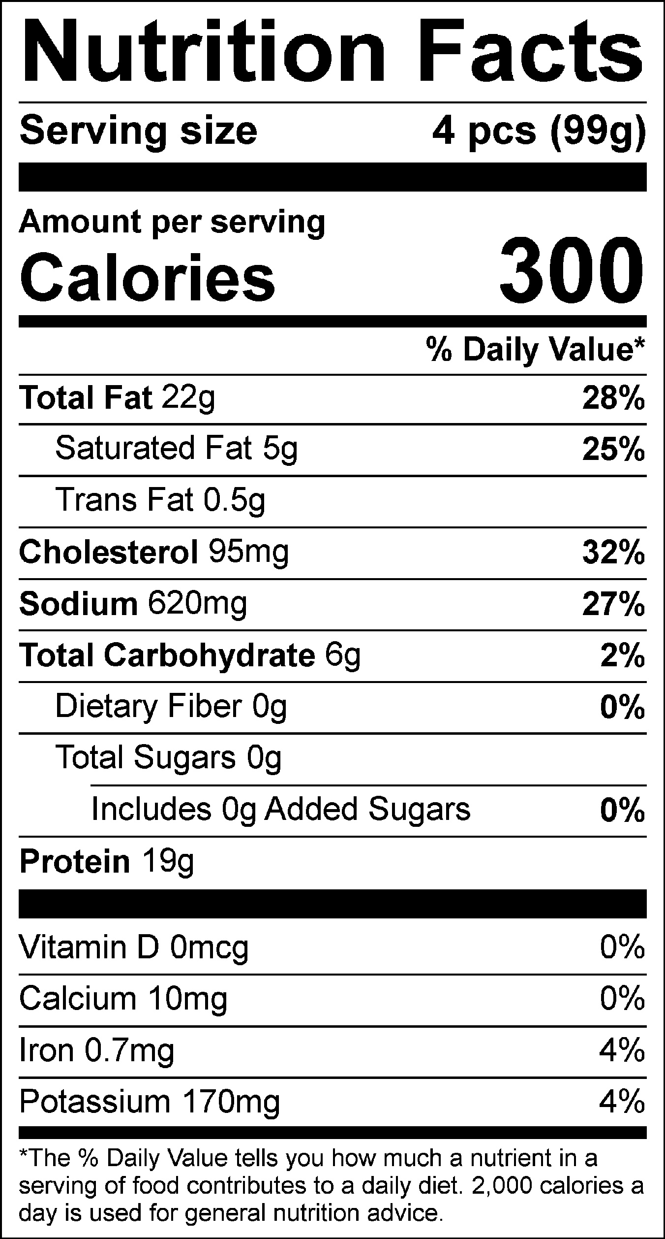 Freshness Guaranteed Hot & Ready-to-Eat Breaded Bone-in Ranch Seasoned Jumbo Chicken Wings, 6 Count thumbnail 3