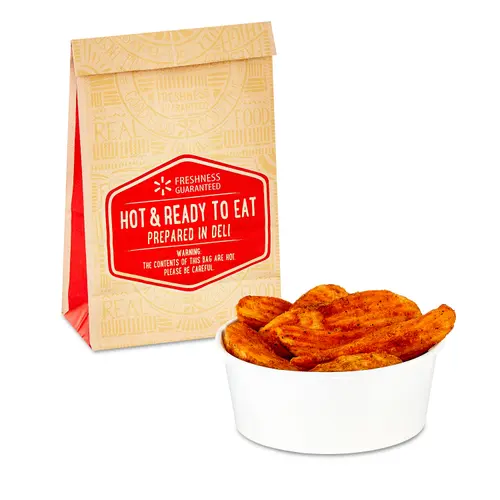 Freshness Guaranteed Hot & Ready-to-Eat Potato Wedges, 4 oz