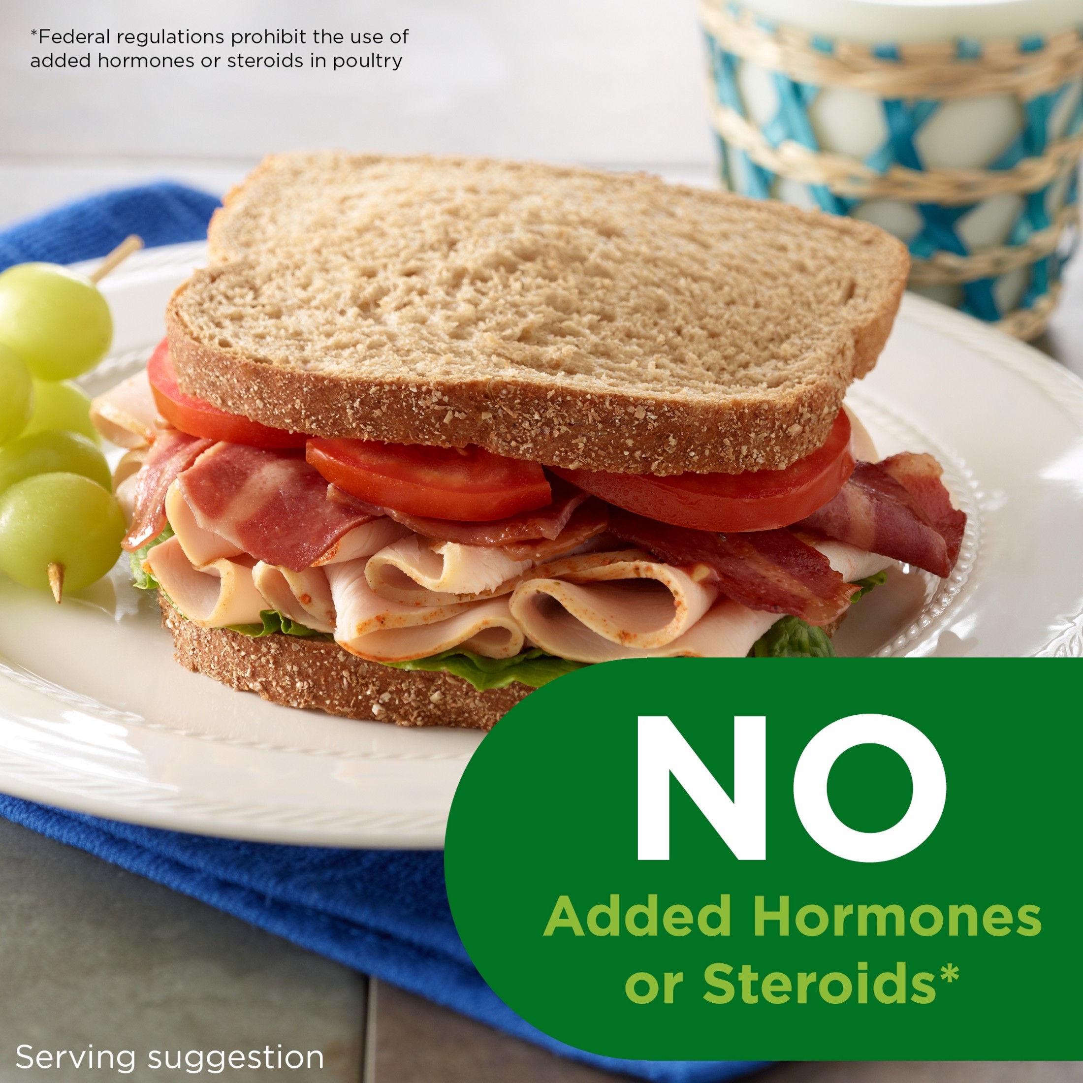 JENNIE-O Premium Seasoned Herb Roasted Turkey Breast thumbnail 2