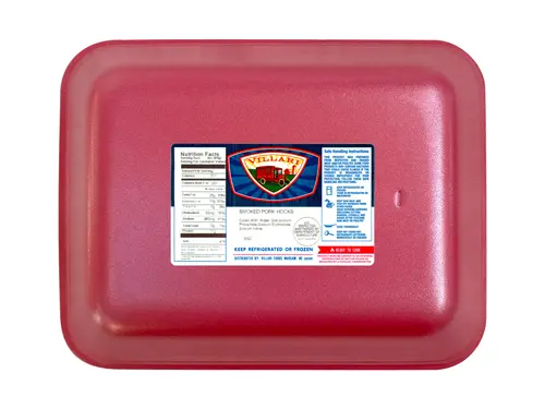 Villari Brothers Hickory Smoked Pork Hocks, Gluten Free, 2.0lb - 2.5lb Tray Pack thumbnail 4