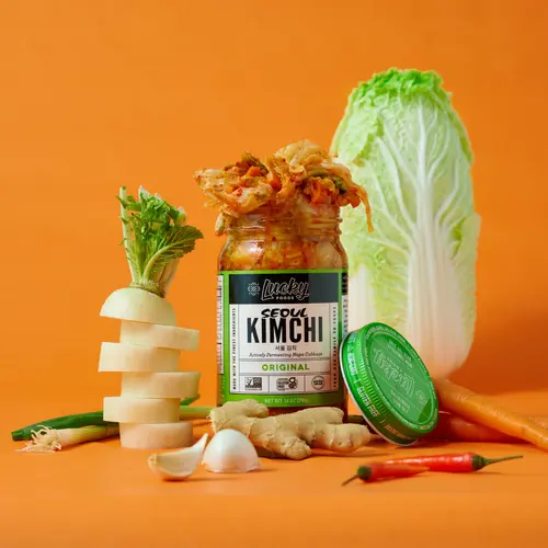 Lucky Seoul Original Kimchi, 14 oz Jar thumbnail 4
