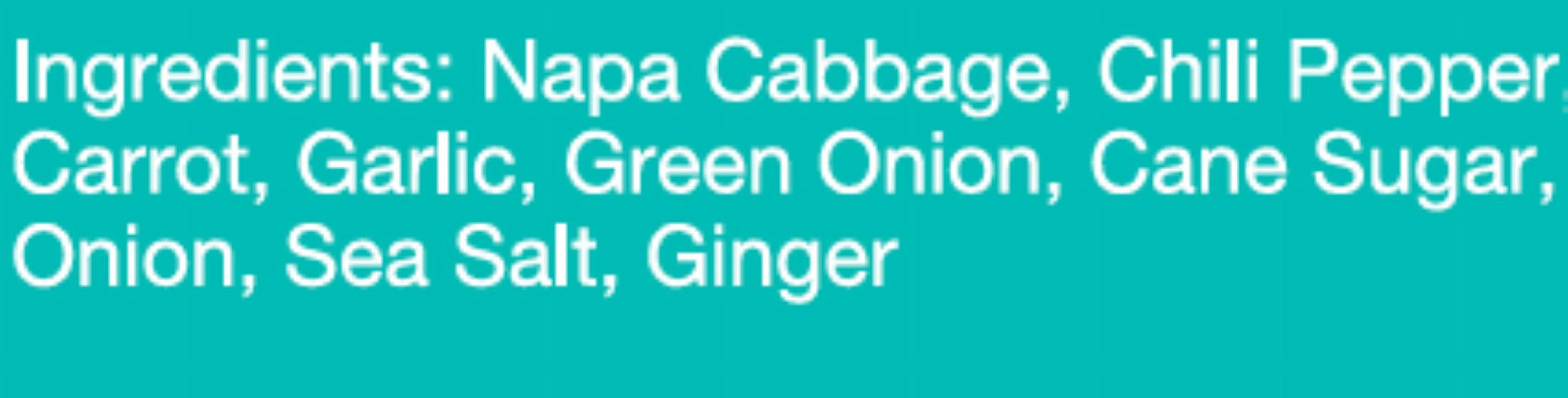 Lucky Seoul Vegan Kimchi, 14 oz Jar thumbnail 4