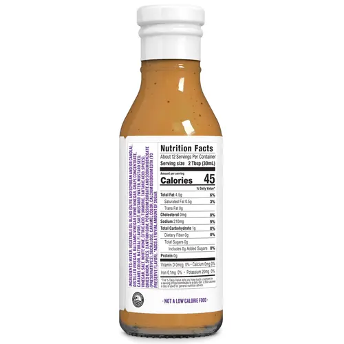 G Hughes Sugar Free Balsamic Vinaigrette Salad Dressing, 12 oz thumbnail 2