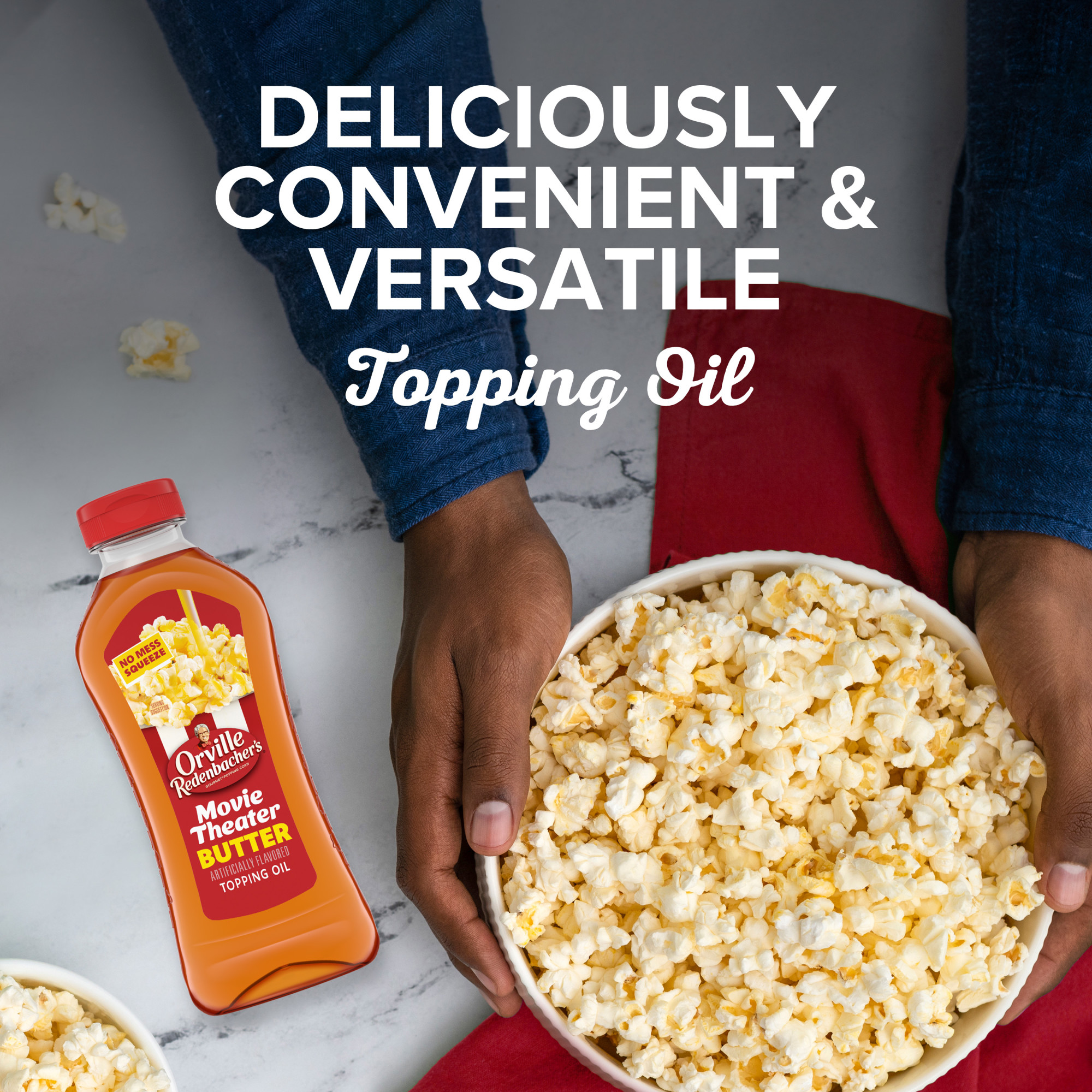 Orville Redenbacher's Movie Theater Butter Flavored Topping Oil, 13 fl oz. thumbnail 4