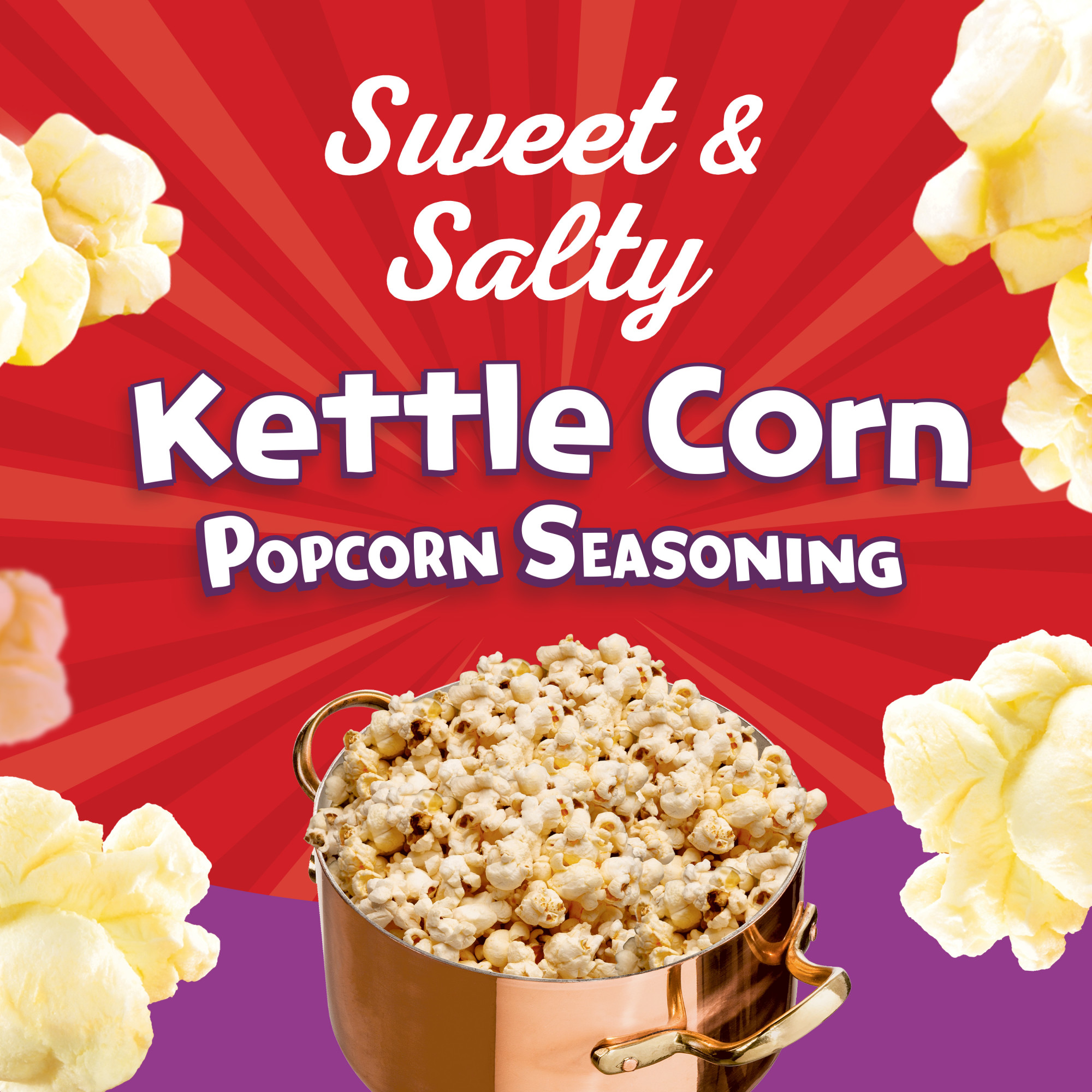 Orville Redenbacher's Sweet & Salty Kettle Corn Popcorn Seasoning, 3.3 oz. thumbnail 2