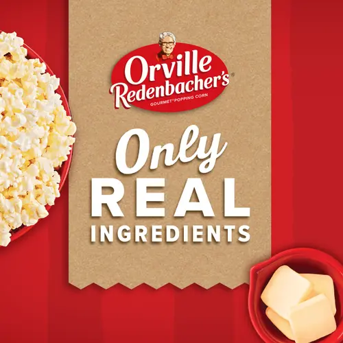 Orville Redenbacher's Movie Theater Butter Microwave Popcorn Tub, 3.29 oz thumbnail 2
