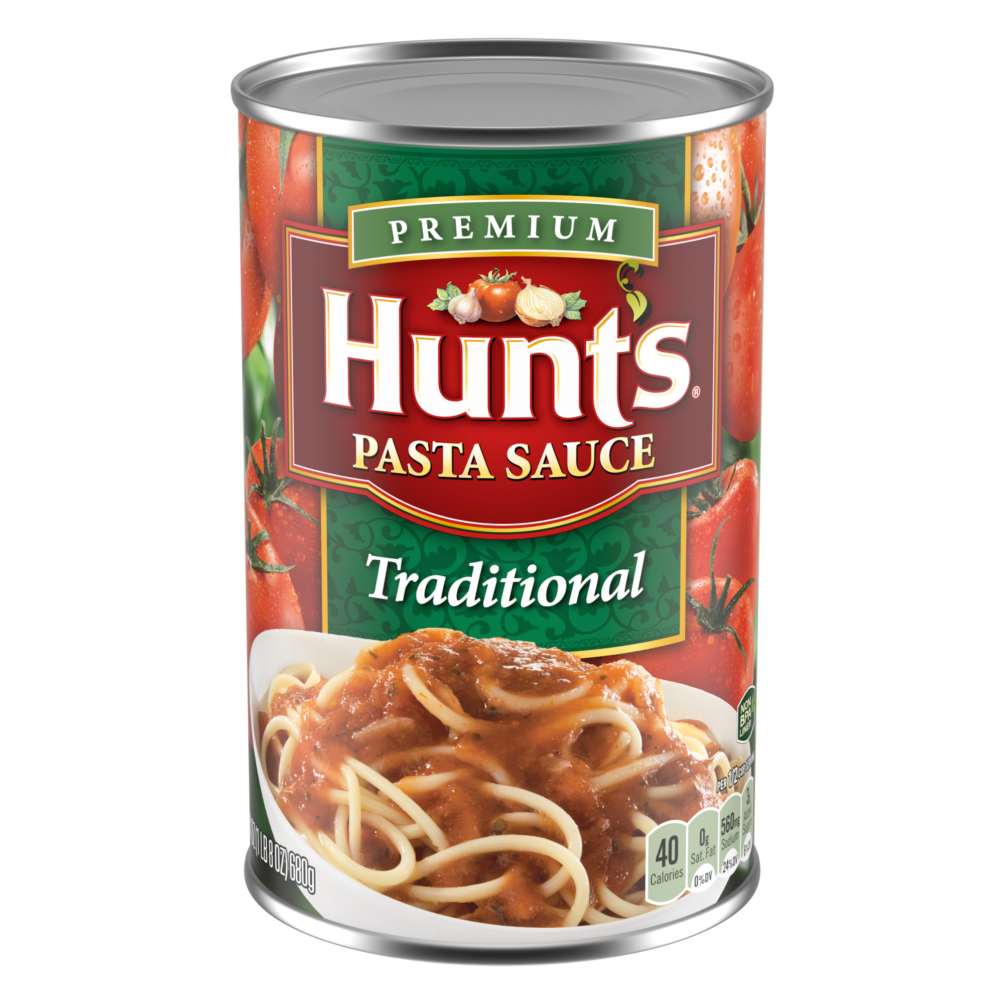 Hunt's Traditional Pasta Sauce, 24 oz Can