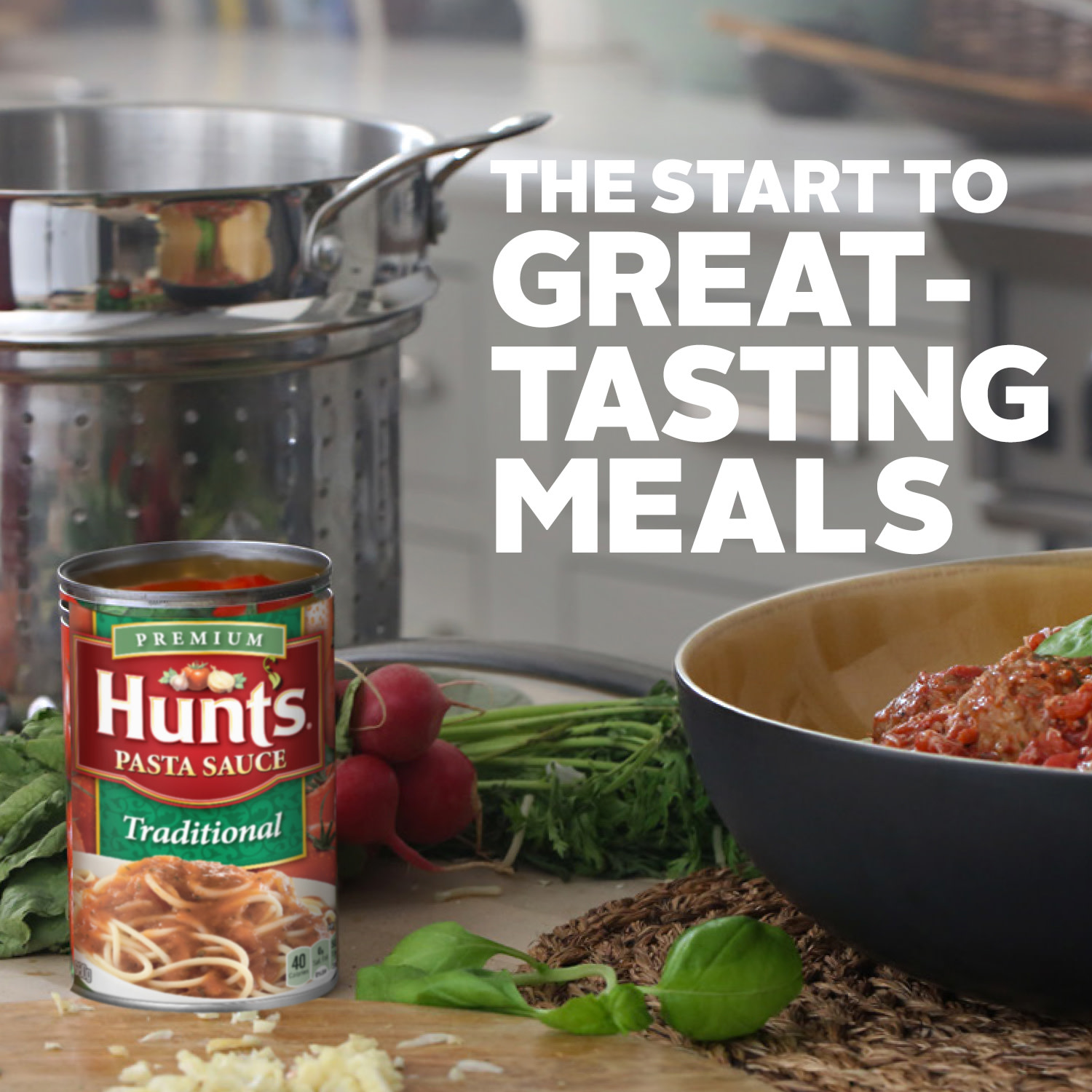 Hunt's Traditional Pasta Sauce, 24 oz Can thumbnail 2