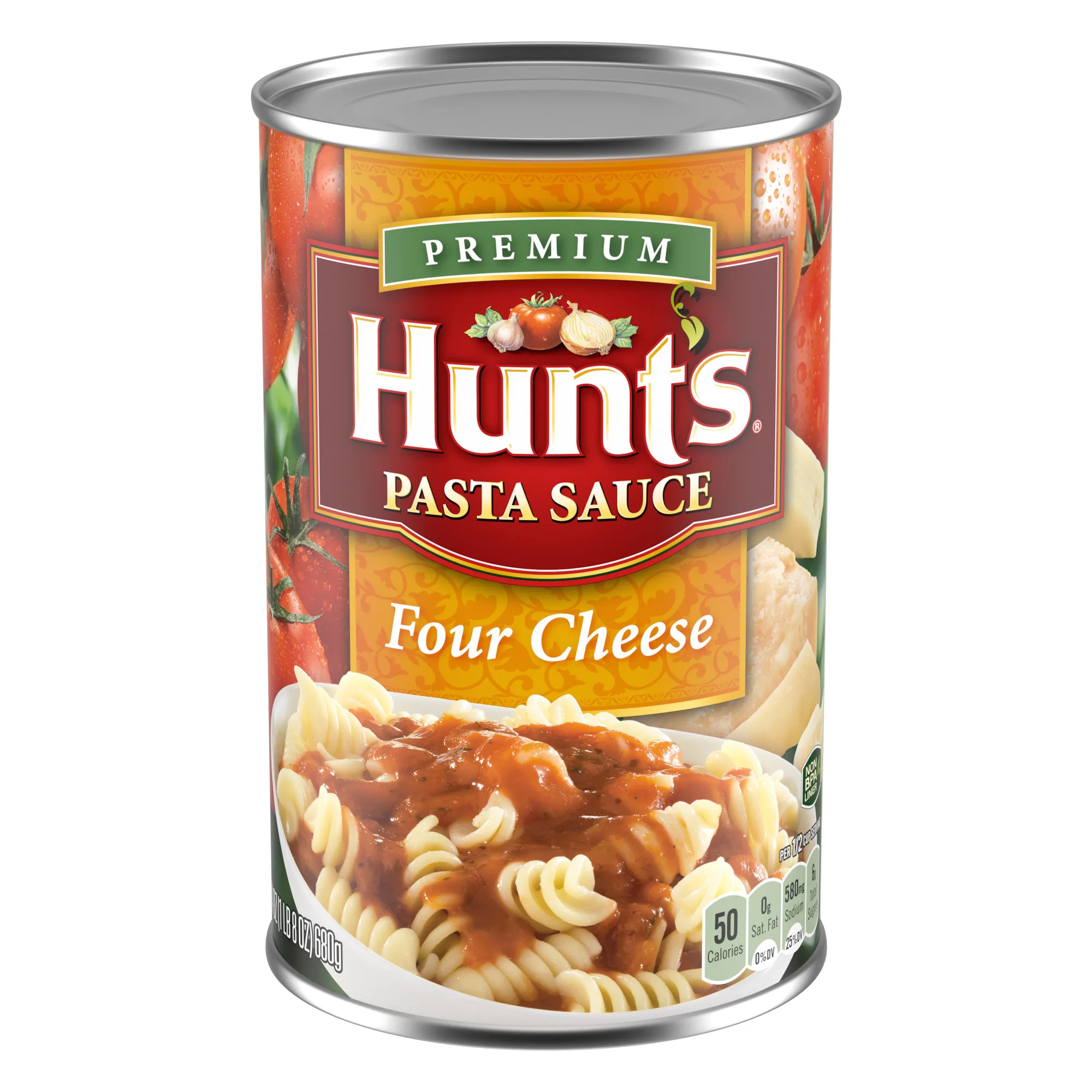 Hunt's Four Cheese Pasta Sauce, 24 oz Can