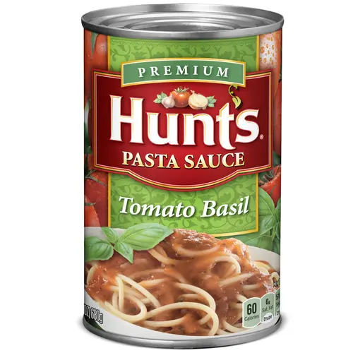 Hunt's Tomato Basil Pasta Sauce, 24 oz Can