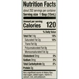Wesson Pure & Cholesterol Free Soybean Vegetable Oil, 128 fl oz thumbnail 3