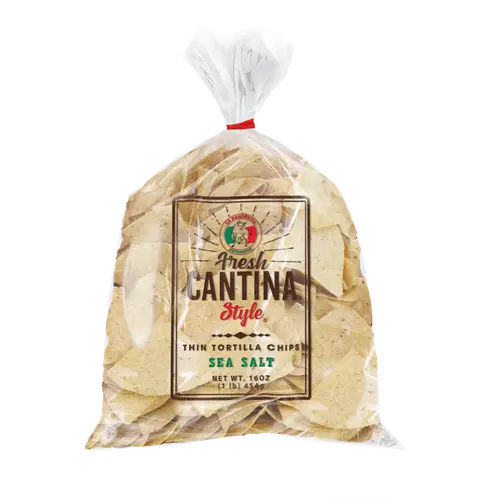La Banderita Fresh Cantina Style Thin Tortilla Chips, 16 oz Bag