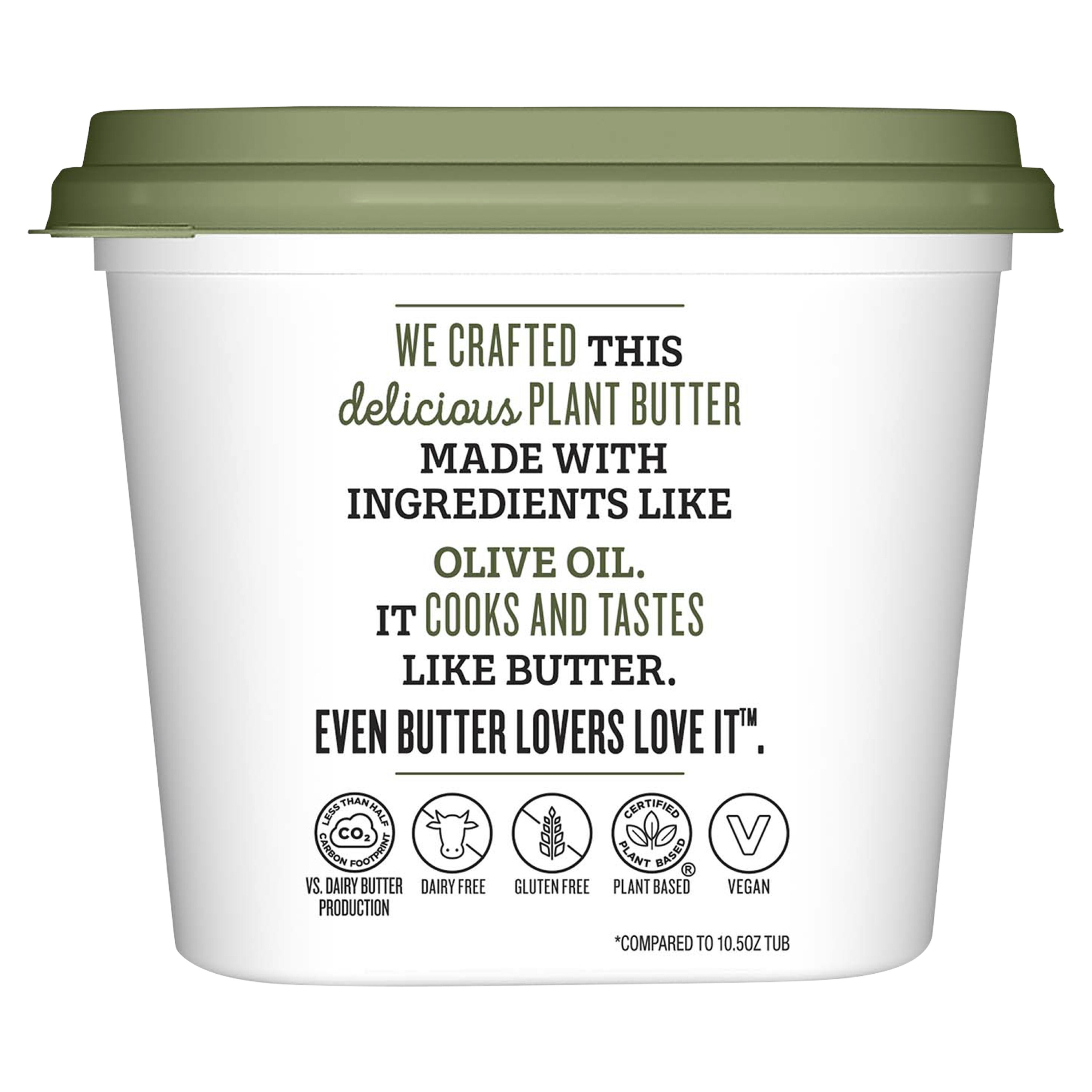 Country Crock Plant Butter with Olive Oil, 14 oz Tub (Refrigerated) thumbnail 4