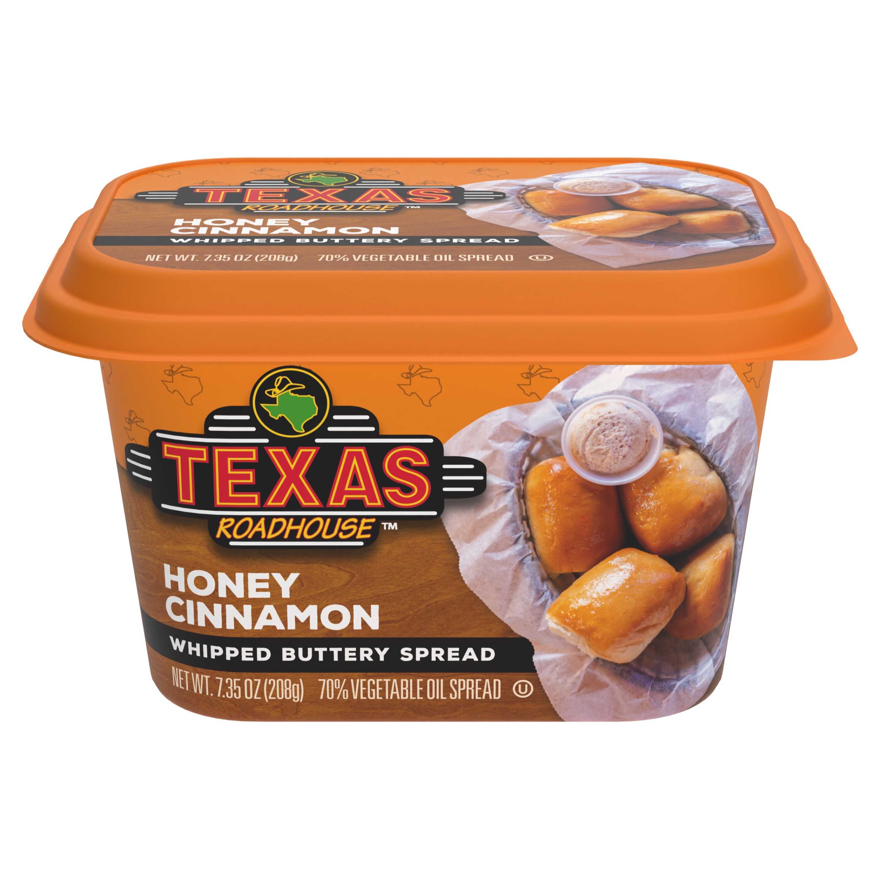 Texas Roadhouse Honey Cinnamon Whipped Buttery Spread, 7.35 oz thumbnail 2