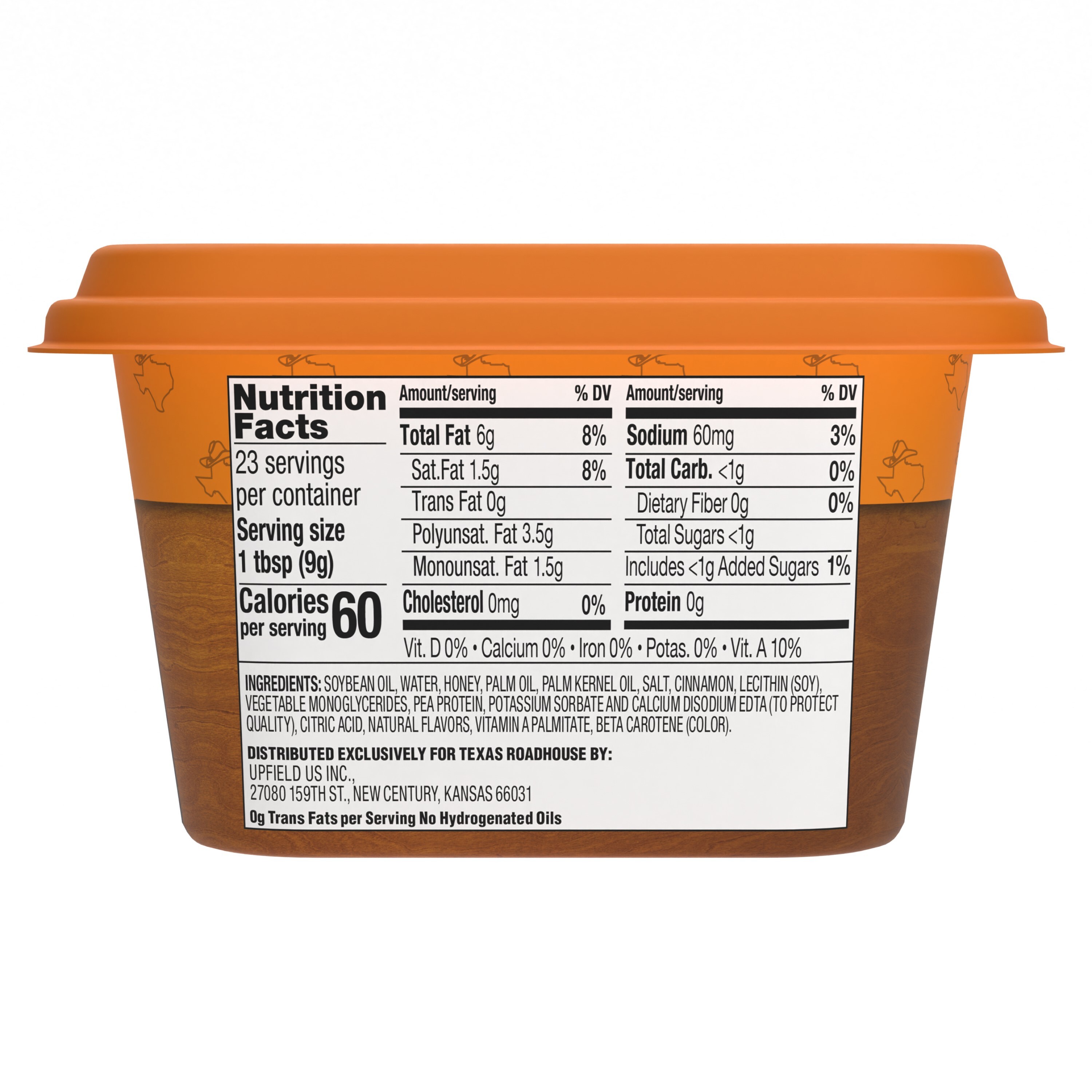 Texas Roadhouse Honey Cinnamon Whipped Buttery Spread, 7.35 oz thumbnail 4