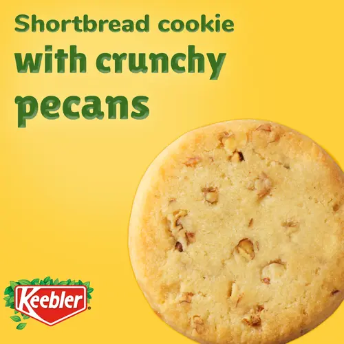 Keebler Sandies Pecan Cookies, Shortbread Cookies with Crunchy Pecans, Family Size 17.2 oz thumbnail 2