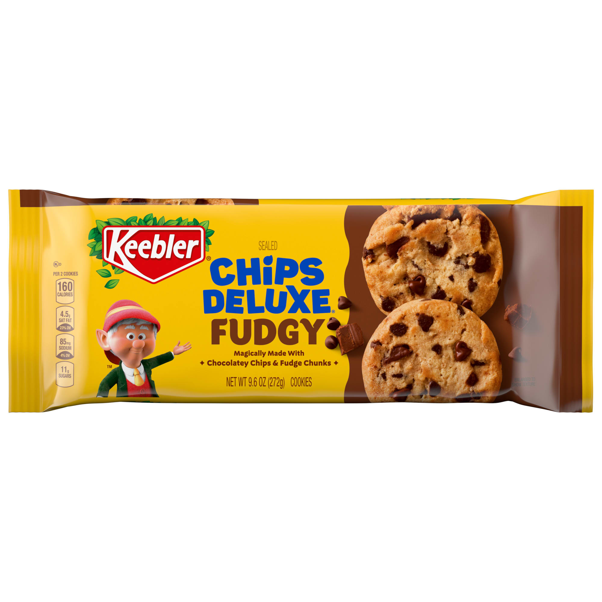 Keebler B Chips Deluxe Fudgy Baked Cookies 9.6oz