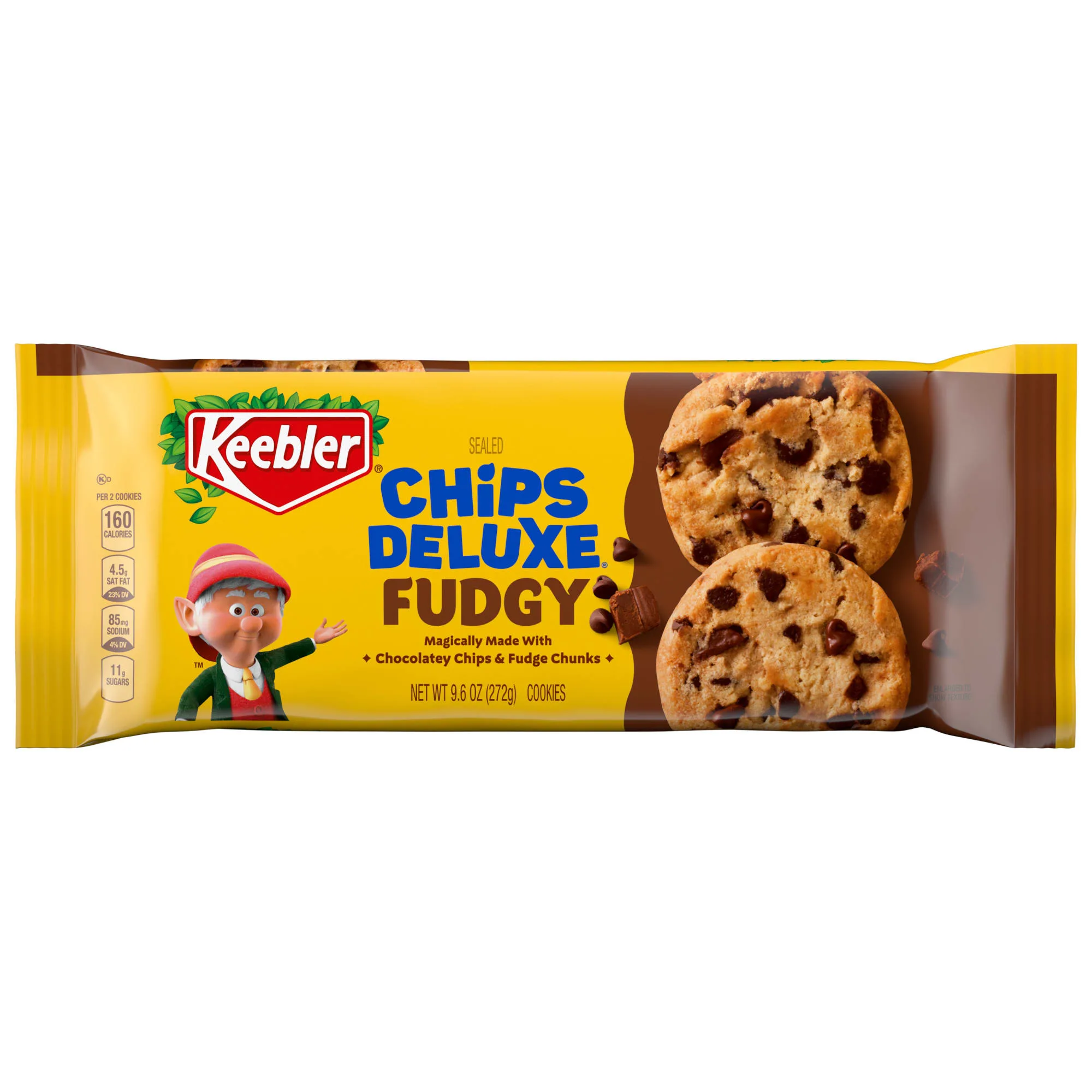 Keebler B Chips Deluxe Fudgy Baked Cookies 9.6oz