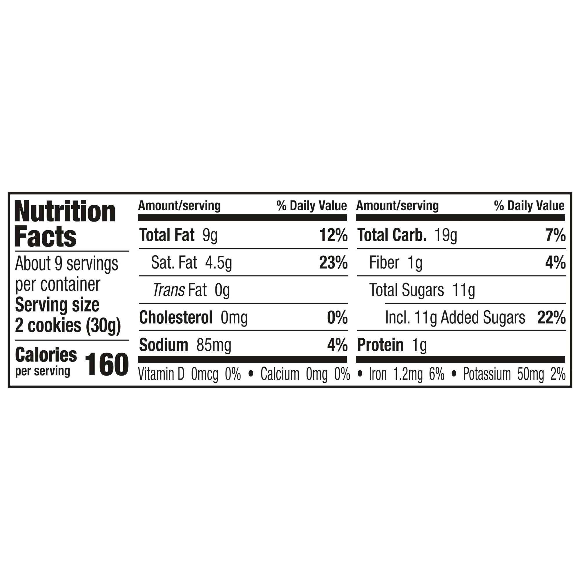 Keebler B Chips Deluxe Fudgy Baked Cookies 9.6oz thumbnail 3