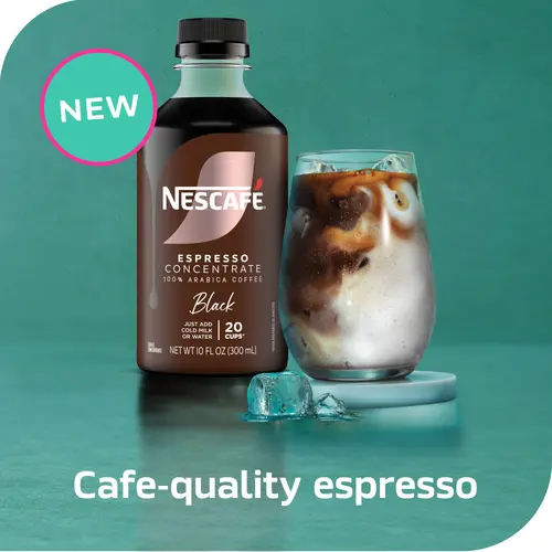 NESCAFÃ‰ Espresso Concentrate Black, Instant Espresso Iced Coffee, 10 fl oz thumbnail 2