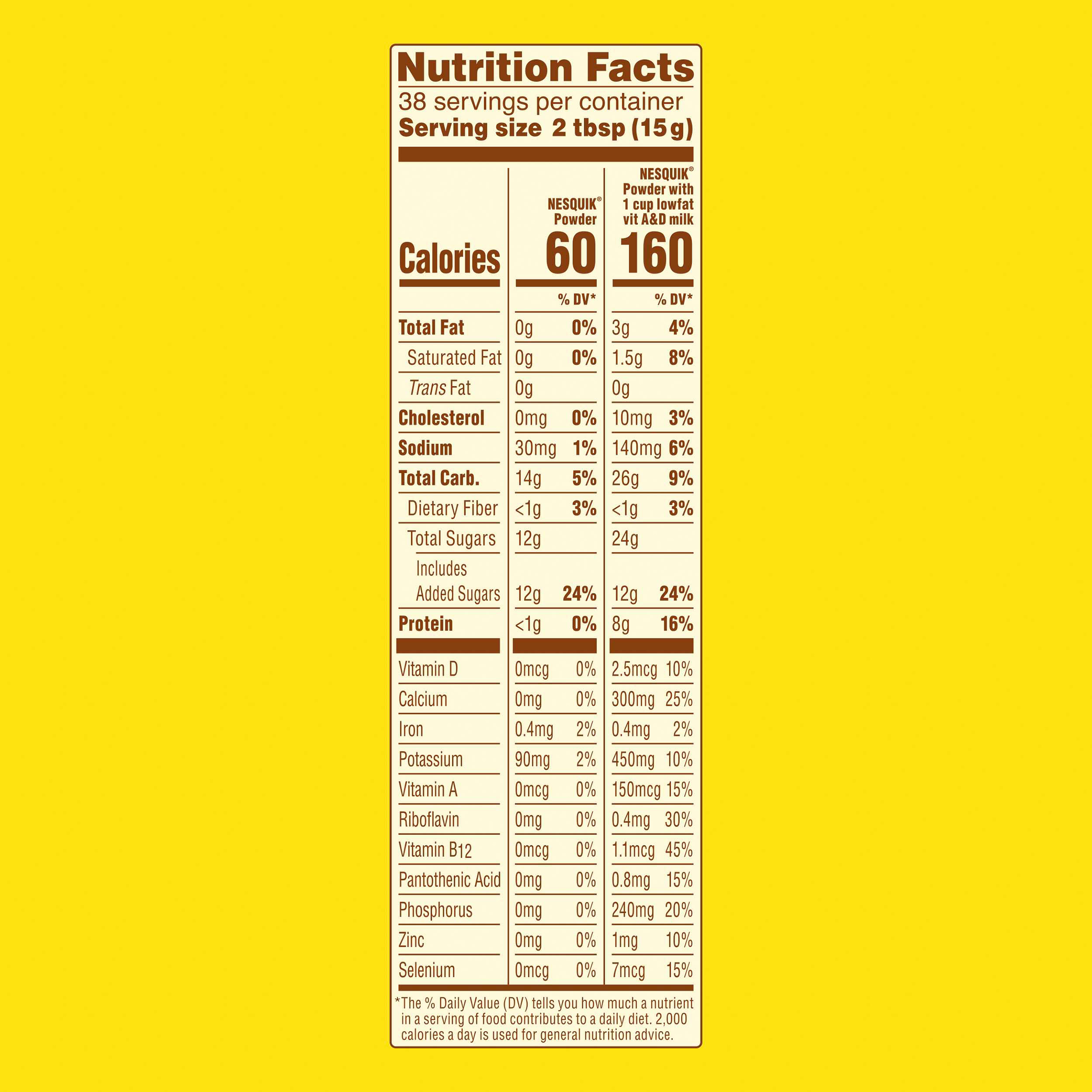 Nesquik Chocolate Powder Drink Mix 20.1 oz. thumbnail 4