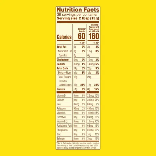 Nesquik Chocolate Powder Drink Mix 20.1 oz. thumbnail 4