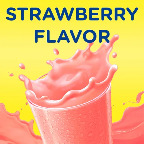Nestle Nesquik Strawberry Flavor Powder Drink Mix, 9.38 oz thumbnail 2