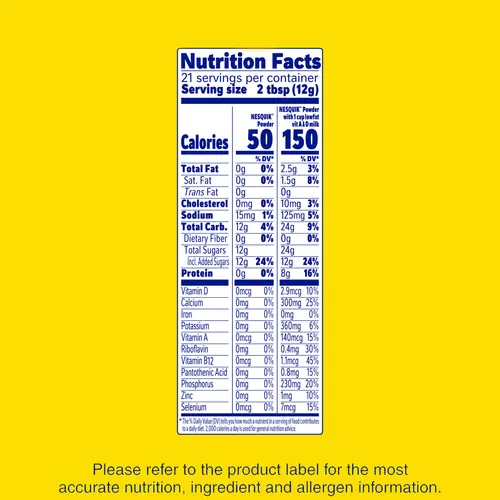 Nestle Nesquik Strawberry Flavor Powder Drink Mix, 9.38 oz thumbnail 3