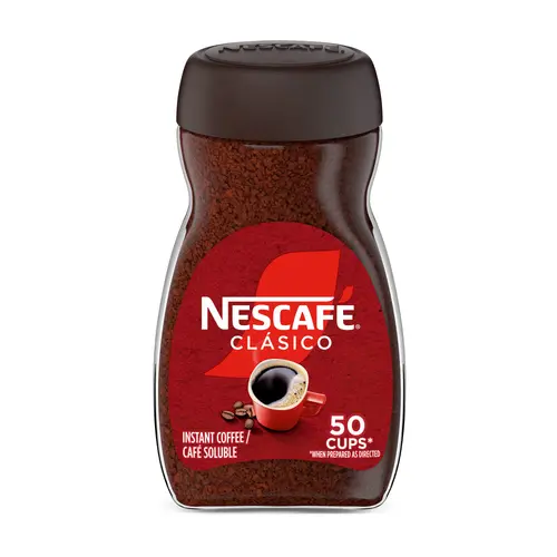 NESCAFÃ‰ CLÃSICO Dark Roast Coffee, Instant Coffee, 3.5 oz, 1 Jar