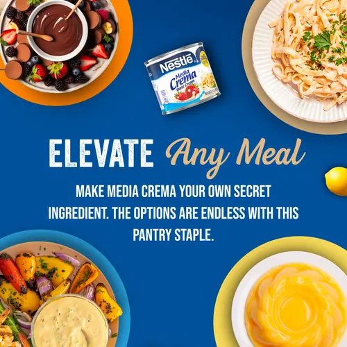 Nestle Media Crema Neutral Flavor Heavy Table Dairy Cream, 7.6 fl oz Can thumbnail 4