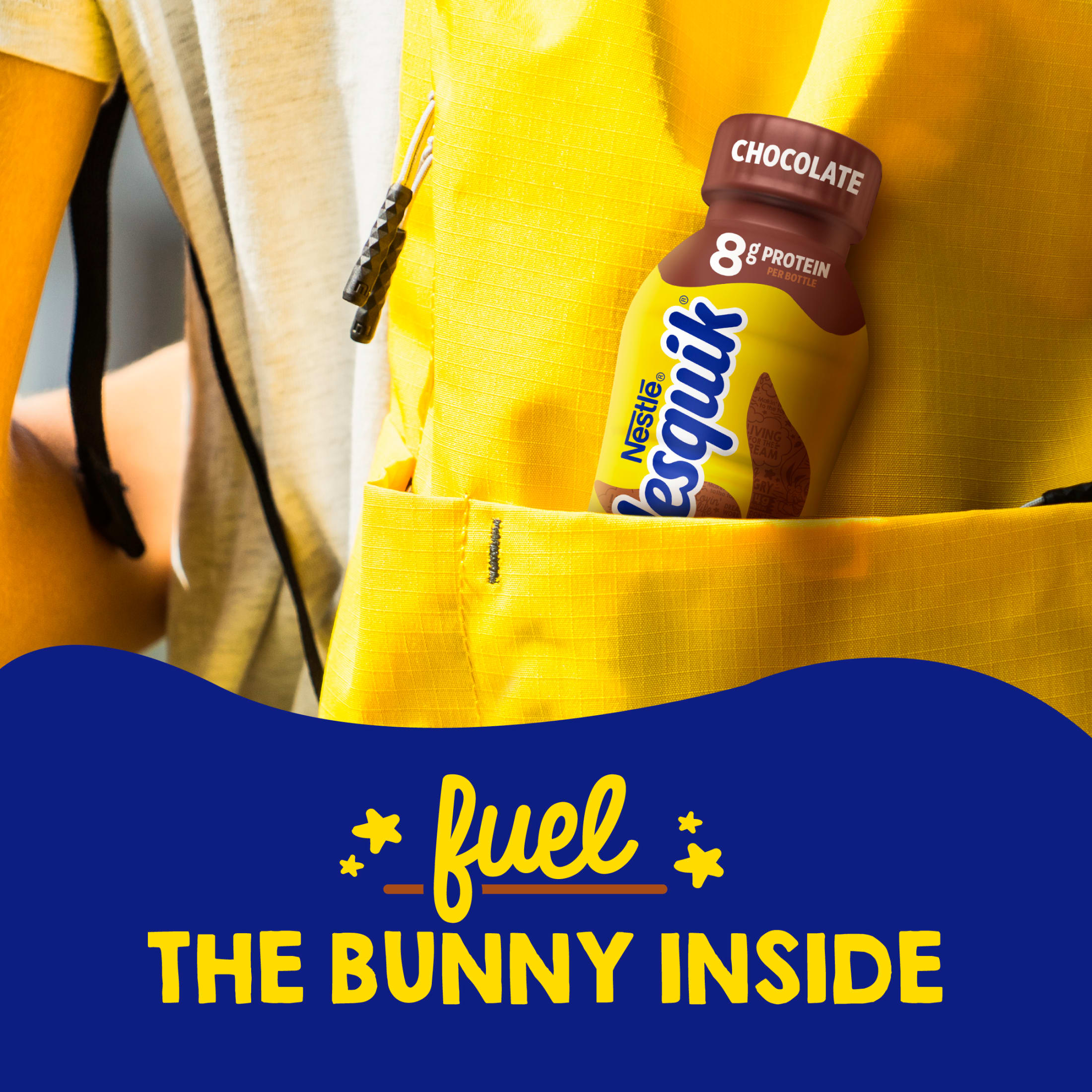 Nesquik Chocolate Milk, Ready to Drink, Low-fat Milk, 12 Bulk Pack, 8 fl oz Bottles thumbnail 4