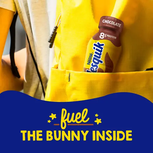 Nesquik Chocolate Milk, Ready to Drink, Low-fat Milk, 12 Bulk Pack, 8 fl oz Bottles thumbnail 4