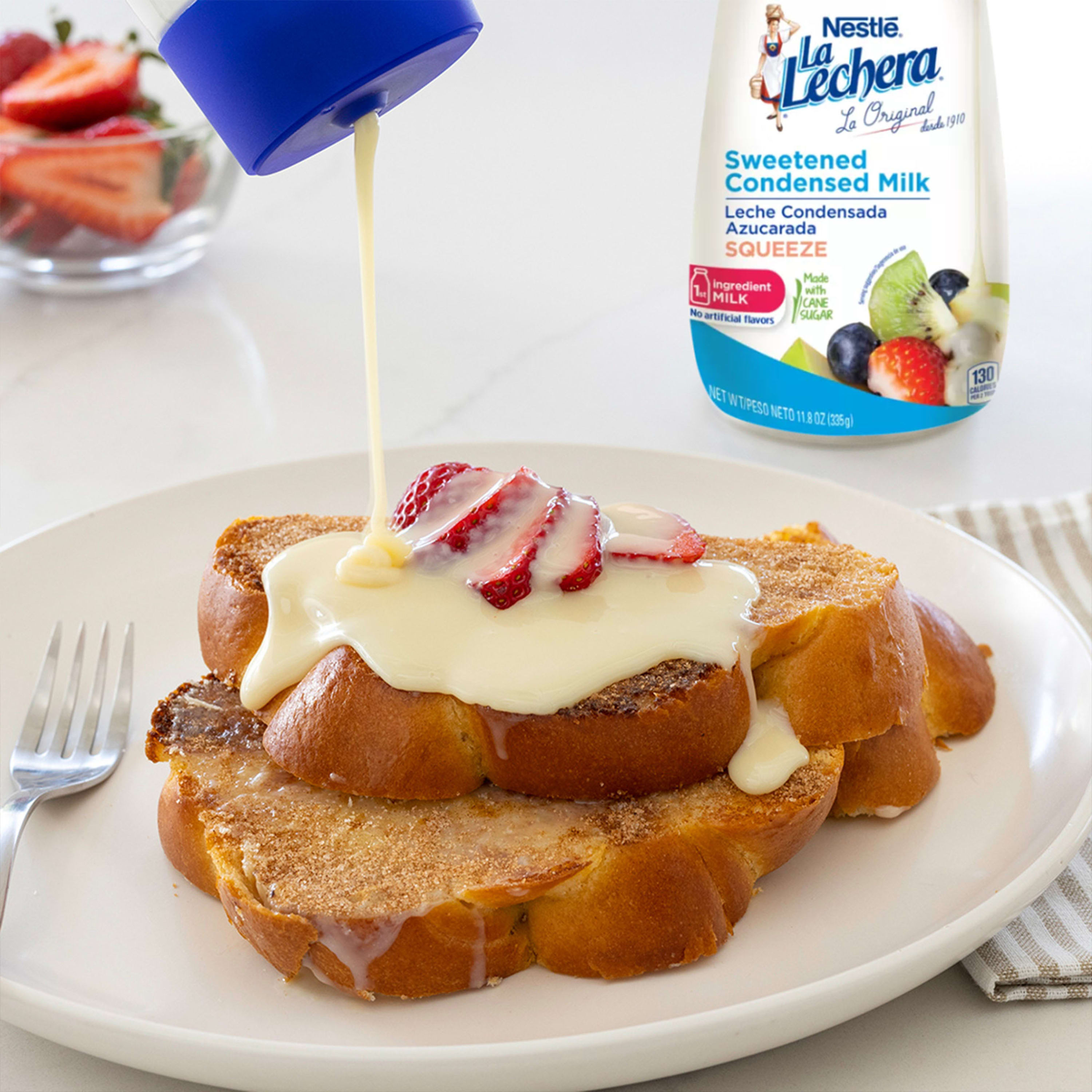 Nestle La Lechera Sweetened Condensed Milk, 11.8 oz Can thumbnail 2