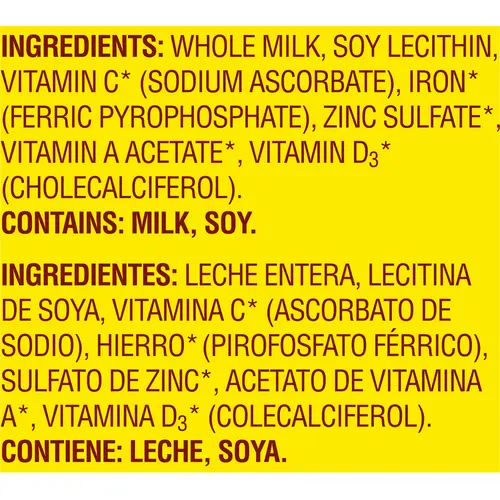 Nestle Klim Fortificada Dry Whole Milk Powder, Toddler Formula, 53 Total Servings, 3.52 lbs. thumbnail 4