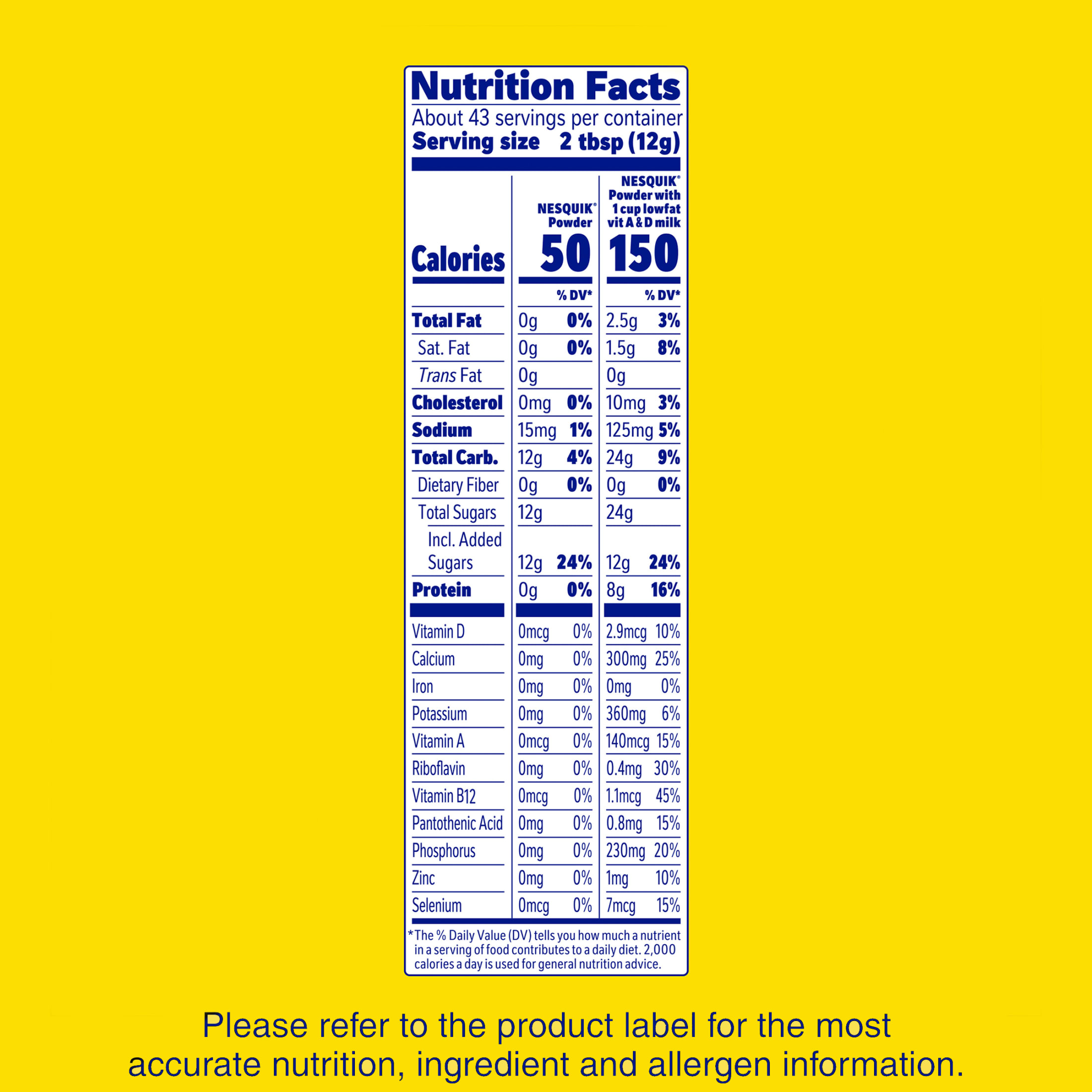 (6 pack) Nestle Nesquik Strawberry Flavor Powder Drink Mix, 18.7 oz thumbnail 4