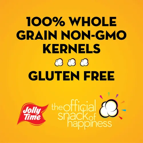 Jolly Time Organic Yellow Kernel Popping Corn 20 Oz thumbnail 4