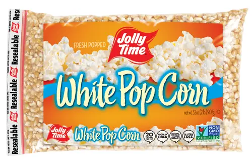 Jolly Time White Popcorn Kernels, 32 Oz. Bag