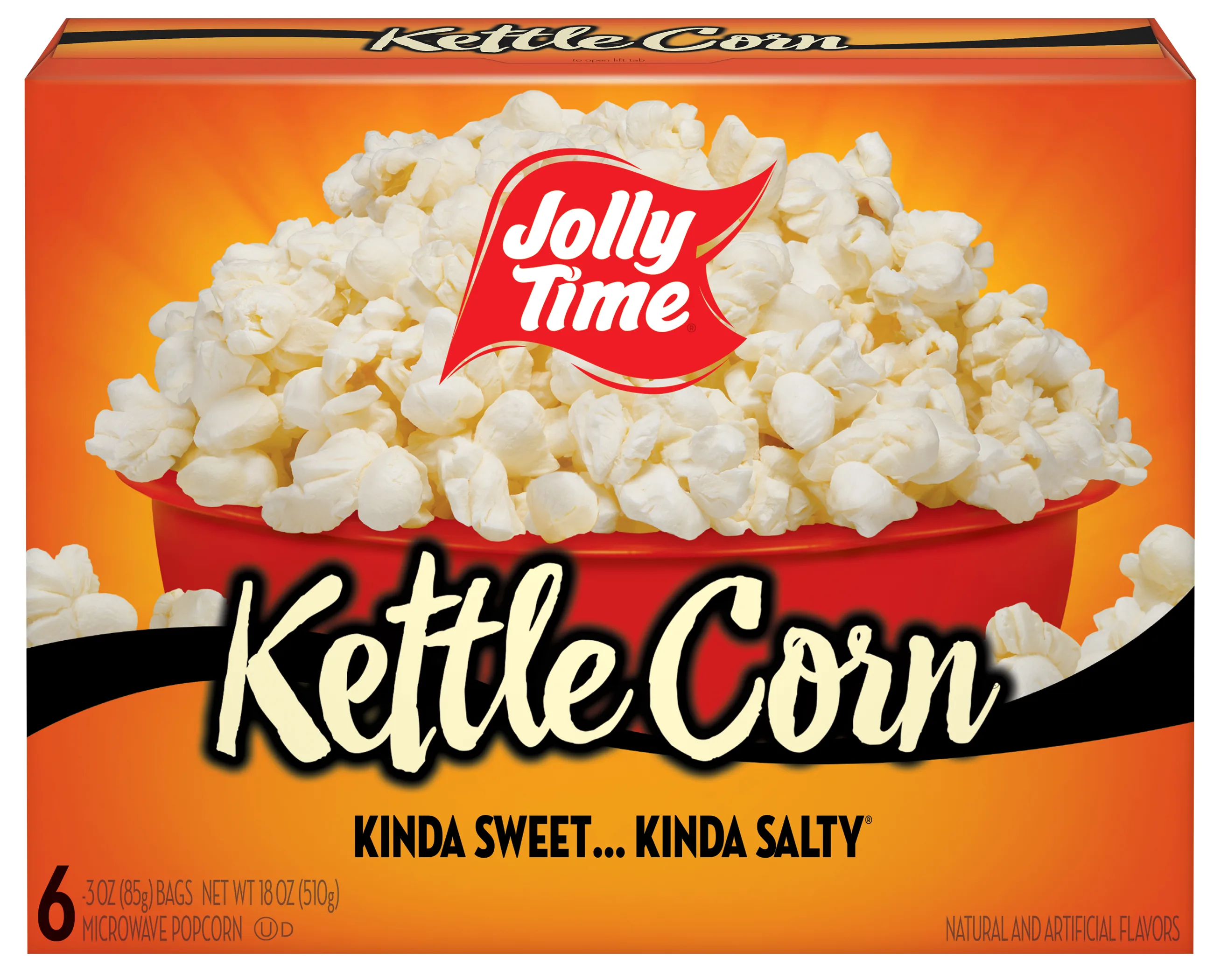 JOLLY TIME Kettle Corn Microwave Popcorn.