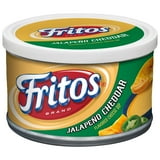 Fritos Flavored Cheese Dip Jalapeno Cheddar, 9 Oz, Canister