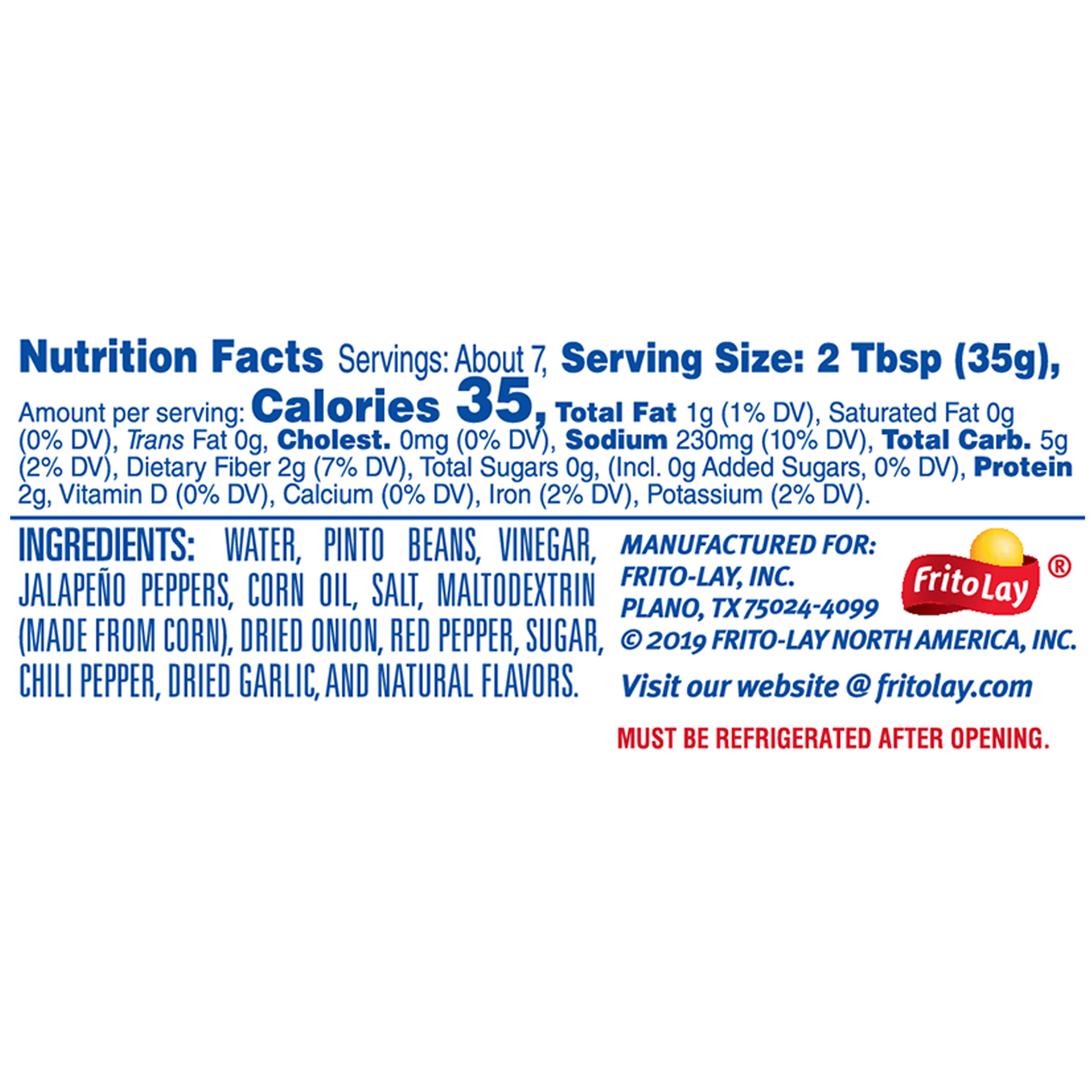 Fritos Hot Bean Dip with Jalapeno Peppers, 9 Ounce Can thumbnail 4