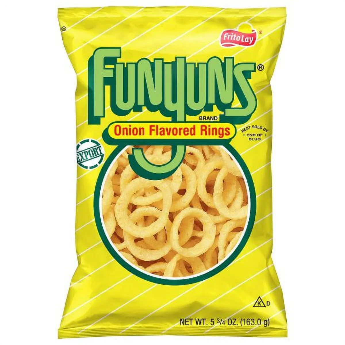 Funyuns Onion Flavored Rings Snack Chips 5.75 oz Bag