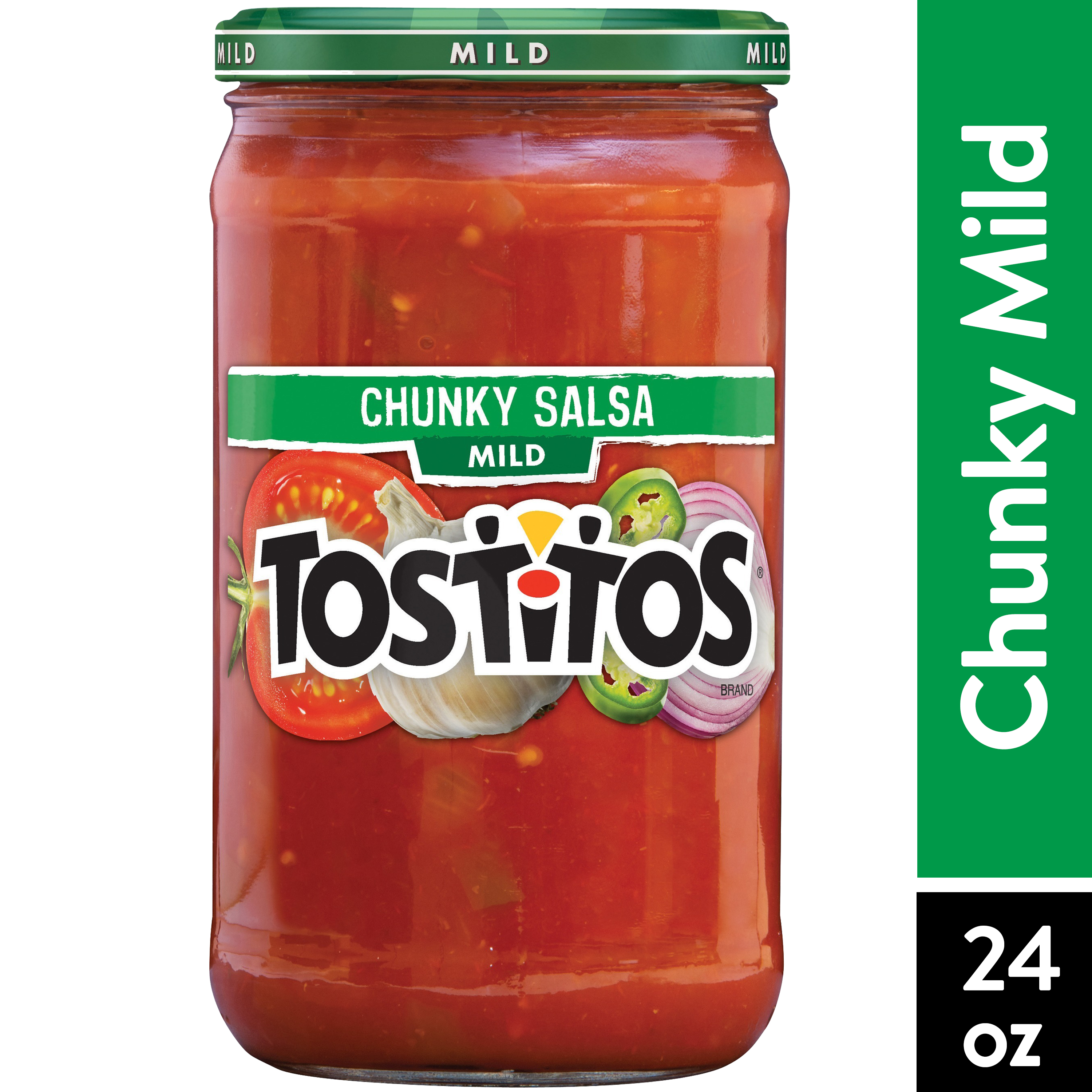 Tostitos Chunky Mild Salsa, 24 oz Jar