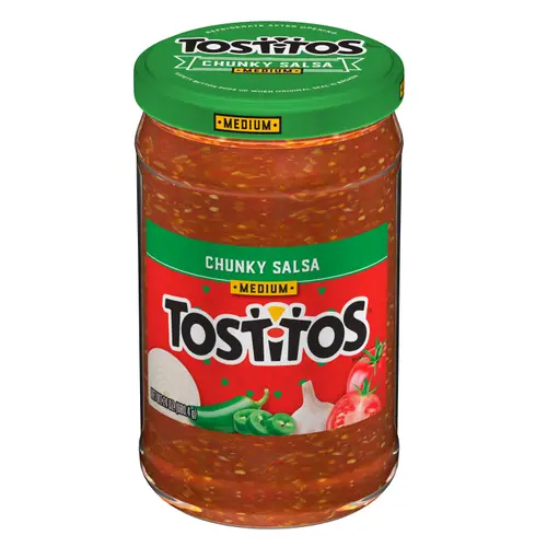 Tostitos Chunky Medium Salsa, 24 oz Jar thumbnail 2