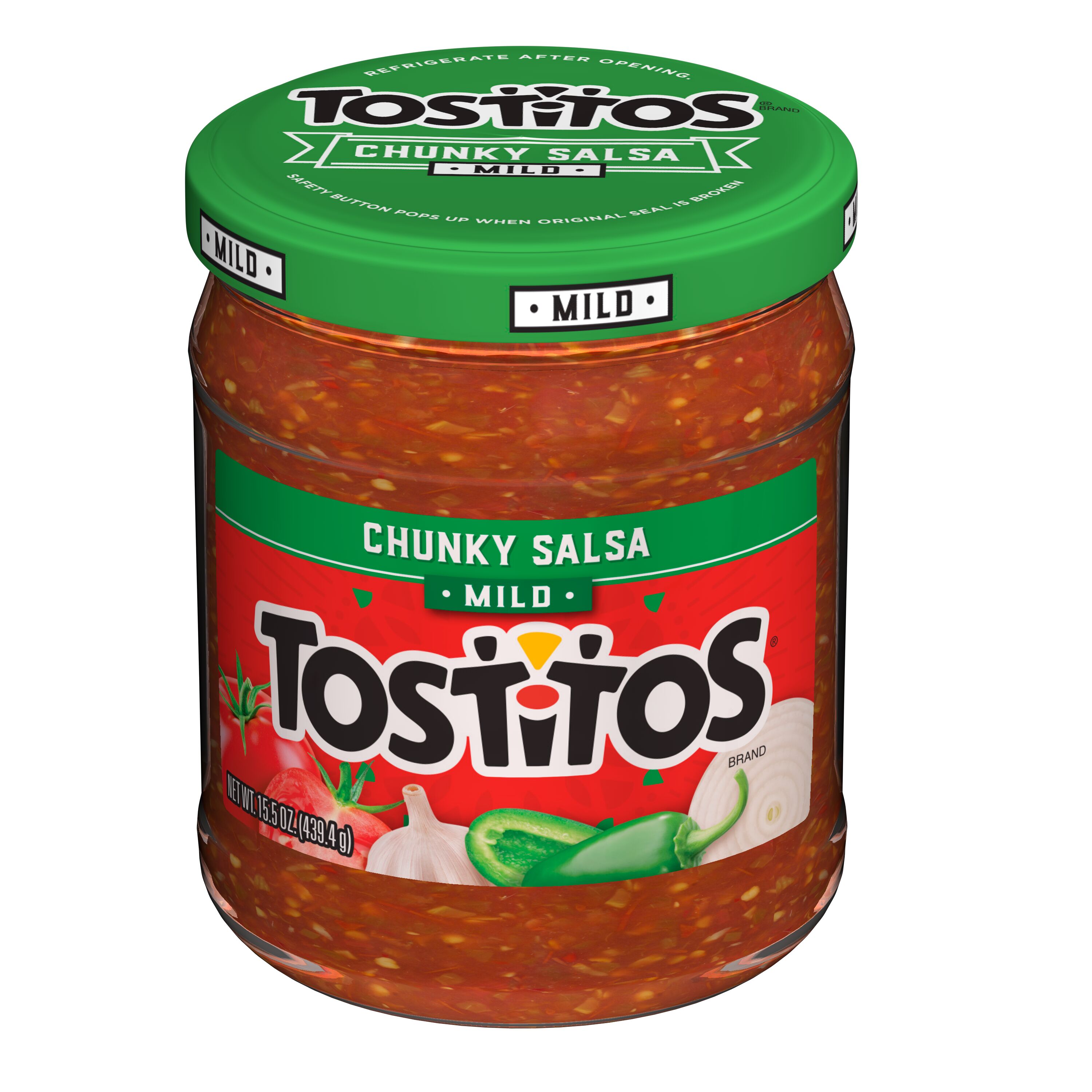 Tostitos Chunky Salsa Mild, 15.5 oz Jar thumbnail 2