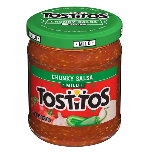 Tostitos Chunky Salsa Mild, 15.5 oz Jar thumbnail 2