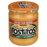 Tostitos Salsa Medium Salsa Con Queso Spread, 15 Ounce Jar Shelf-Stable thumbnail 3